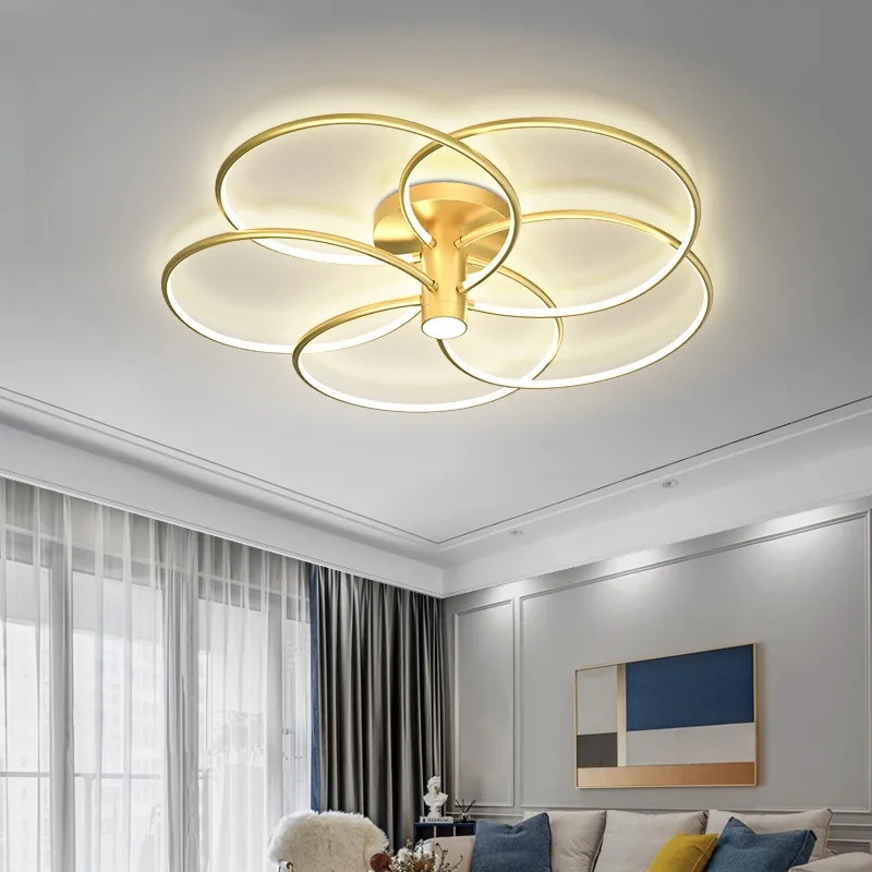 Shaped Windmill Bedroom Ceiling Lights Modern Minimalist Living Room Light Creative Home Improvement Home Lighting Ceiling Light