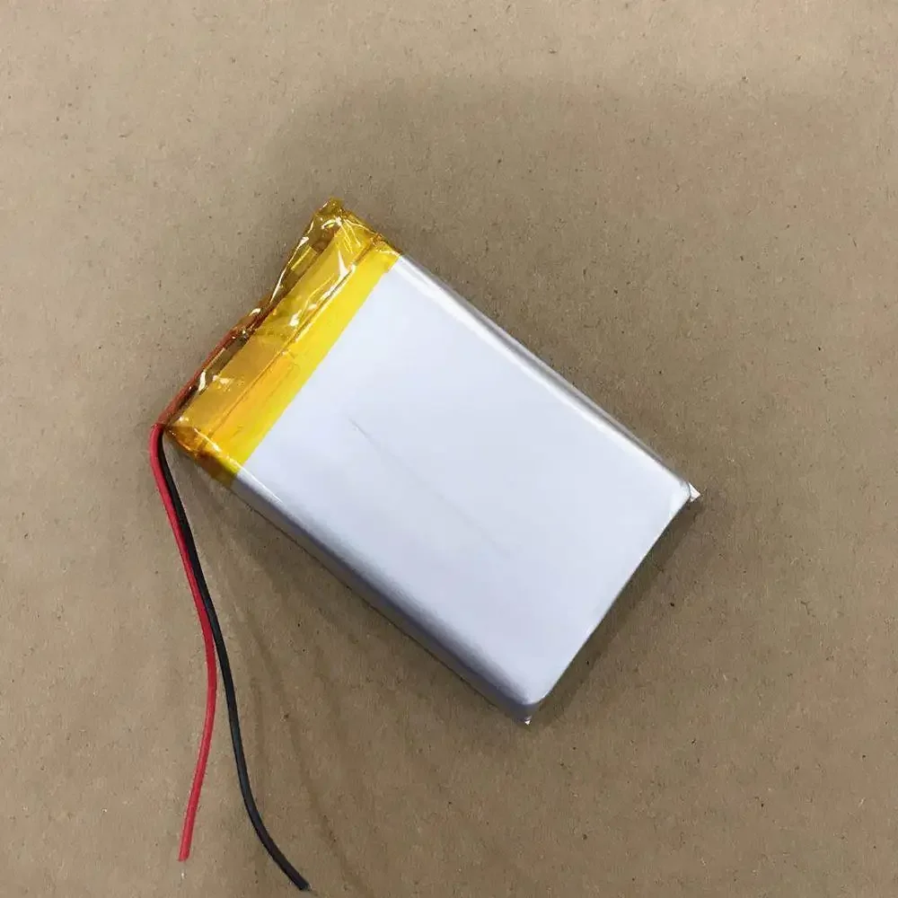 Baterai lithium polimer 3.7V 754060 MP3 MP4, daya ponsel audio Bluetooth 2500MAH