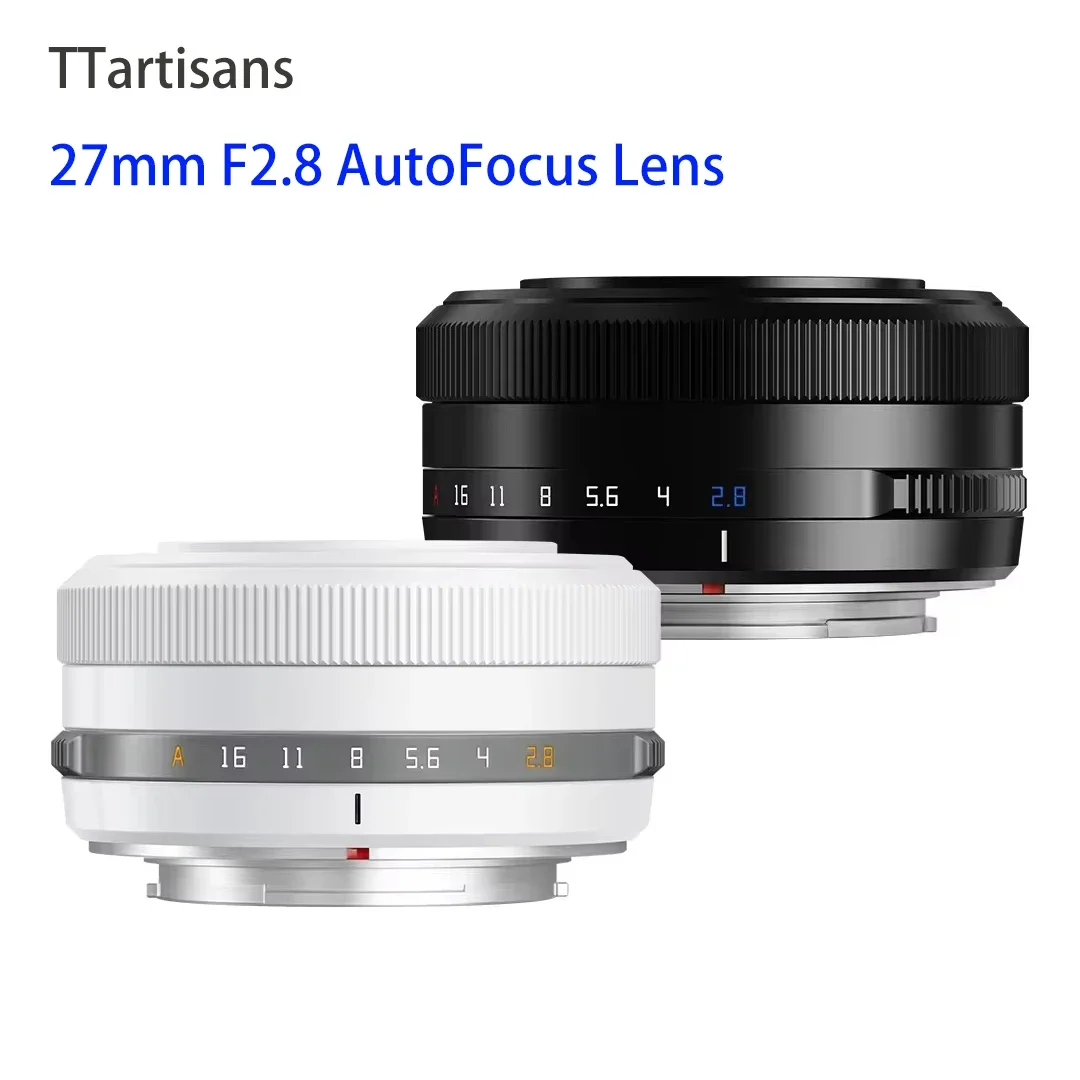 

TTArtisan 27mm F2.8 APS-C Full Frame AutoFocus Lens for Sony A5000 A7RIII ZVE10 Fuji XA7 XT30 XT100 XE4 Nikon Z50 Z5 ZFC Camera