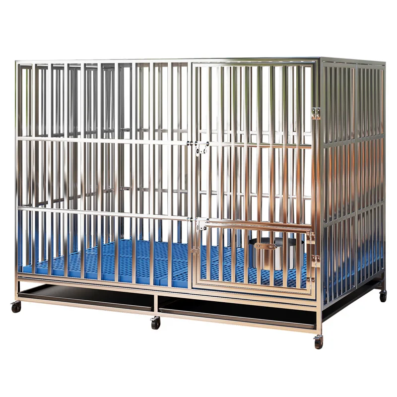 

German Shepherd Special, White Steel Dog Cage, Large Dog Medium Kennel