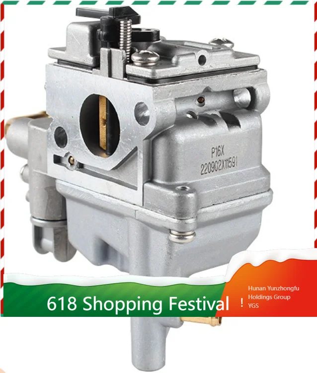 Marine Outboard Carburetor P16X Assembly For 2HP 2.5HP Boat Motor OE 69M-14301-00 Repair Parts
