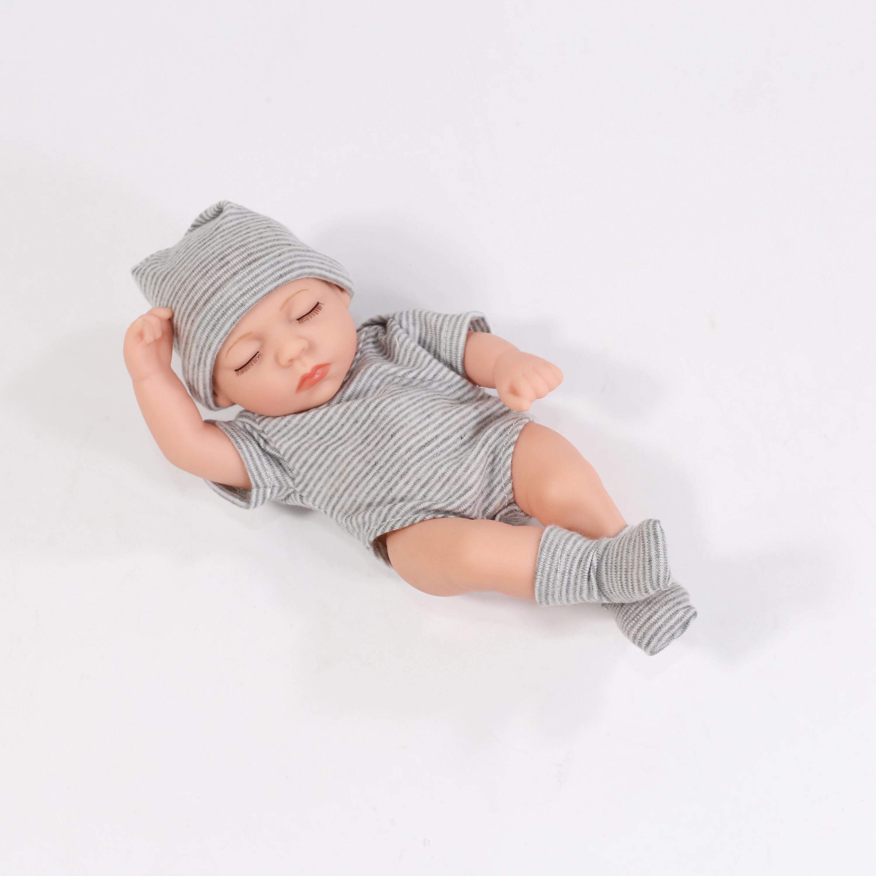 20 cm Baby Puppen Kleidung für DIY Spielzeug Puppe Zubehör Geeignet Für 8 zoll Puppe Pullover Overall Reborn Puppe Kleidung zubehör – Detail 20