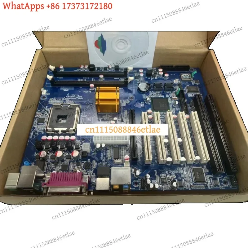 k3 LGA775 Industrial Motherboard Intel 945GC, Dual Gigabit LAN and Dual ISA Slots PICMG 1.0