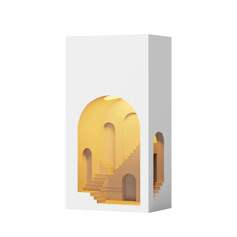 

Induction, porch, plaster, recessed, corner, recessed, wall lamp, decoration