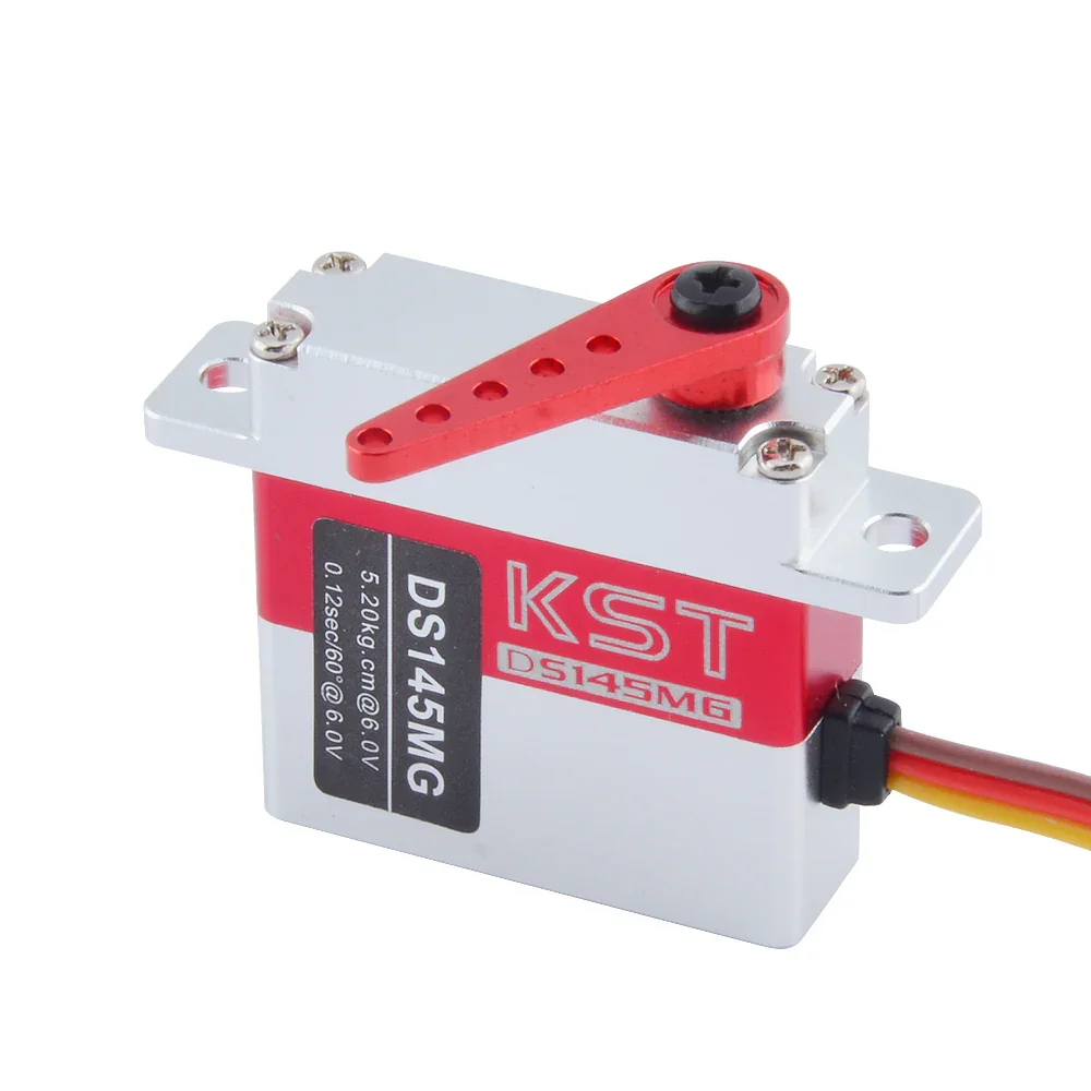 KST DS145MG أجهزة تروس معدنية رقمية 10 مم 5.2Kgf.cm 0.12sec لجناح طائرة شراعية