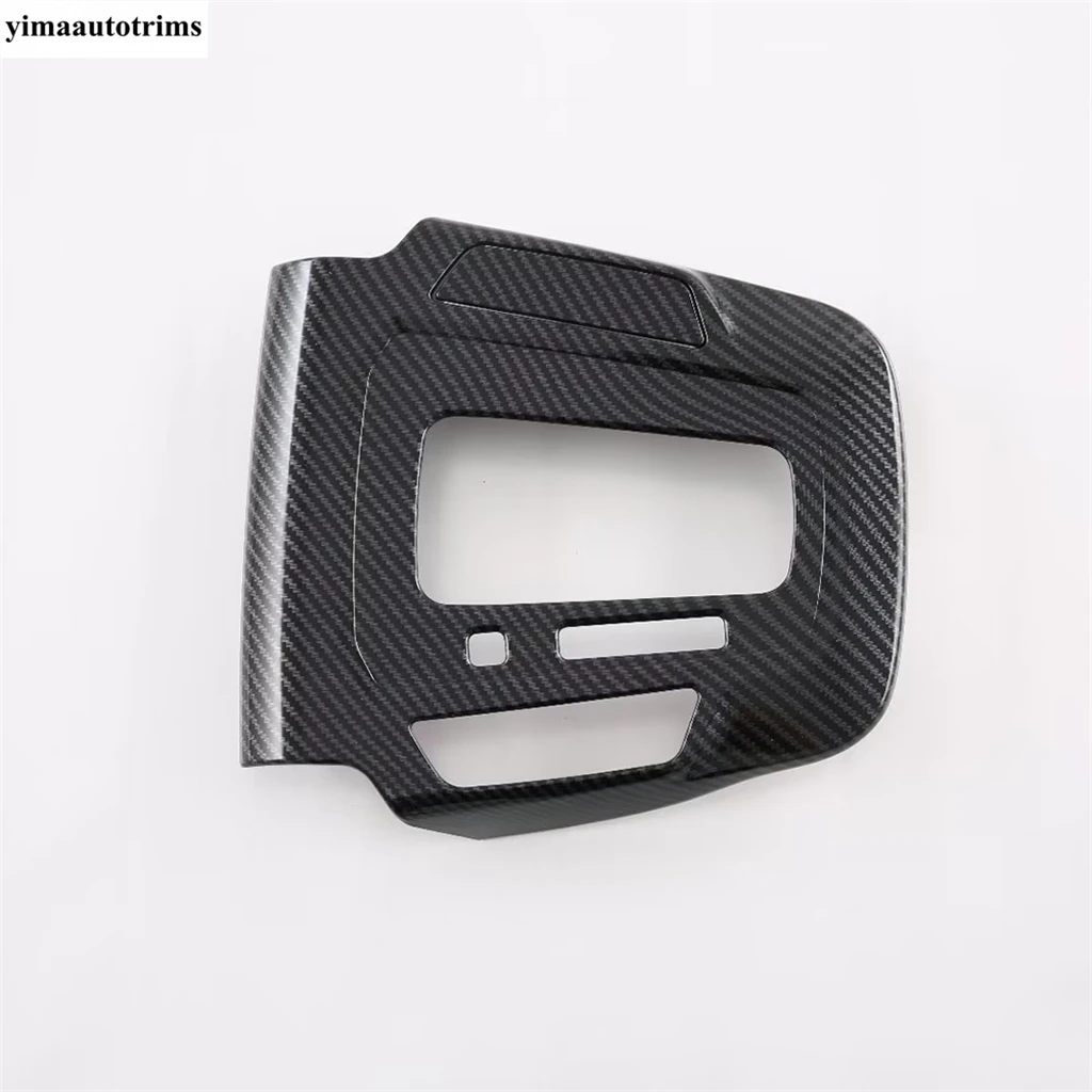 

Central Control AC Air Conditioning Frame / Shift Gear Panel Cover Trim ABS Carbon Fiber Accessories For Ford Focus 2022 - 2025