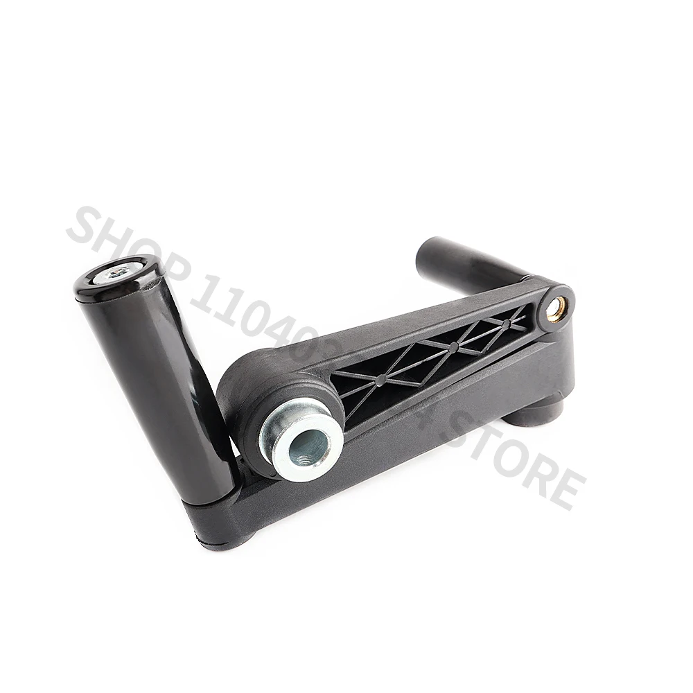 A938-Φ16/Φ17 Rocking Handle Plastic Handle Mobile Phone Bed Hand Crank Handle Round Hole Square Hole Handle Handwheel Handle