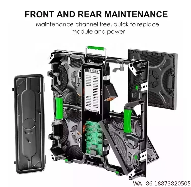 Display a LED Buon prezzo Noleggio IP65 Video Wall impermeabile 500 * 500mm Schermo da pannello 500 * 1000mm Video Wall Concerto