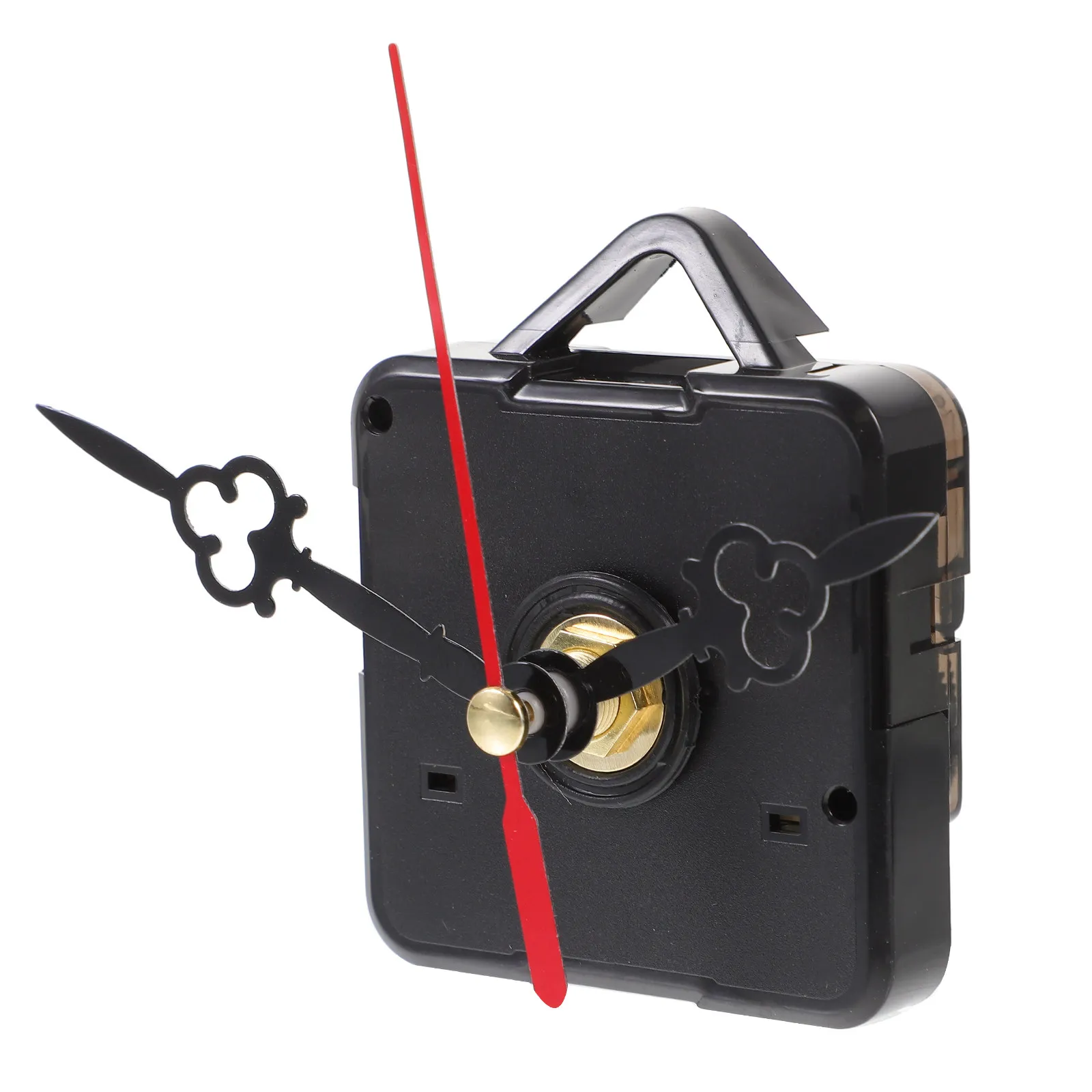 1Set Silent Quartz Clock Mechanism Kit Long Shaft Battery Operated DIY Wall Clock Movement Repair Parts Hands Motor Replacement
