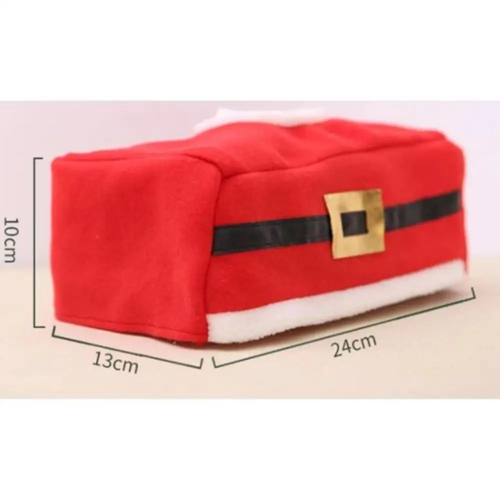 Christmas Home Tissue Box Cover Table Decoration 2023 New Year Paper Towel Box Creative Napkin Rack Christmas Decoration