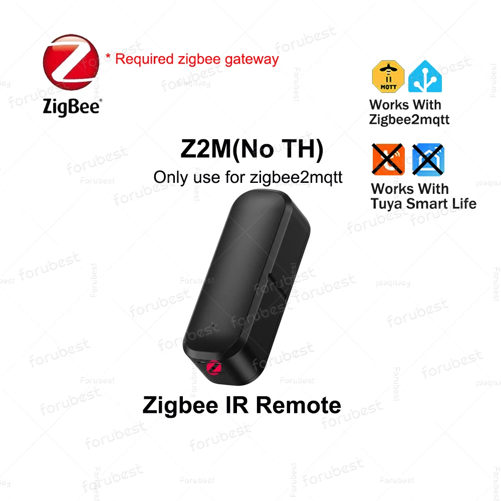 Smart Zigbee IR Remote with Temp & Humidity Sensor image