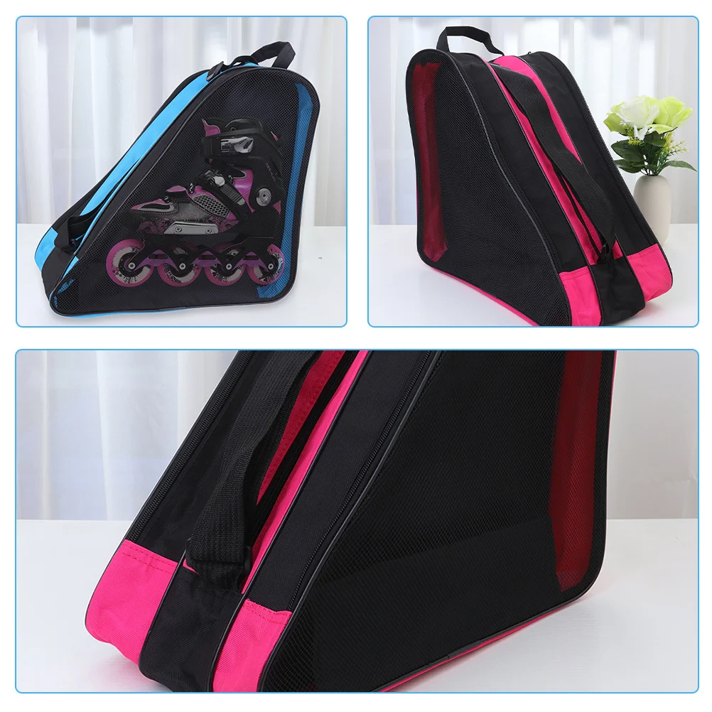 

2Pcs Skates Bag Practical Roller Shoulder Bag with Proper Size for Most Skates Roller Shoe Bags Inline Backpack
