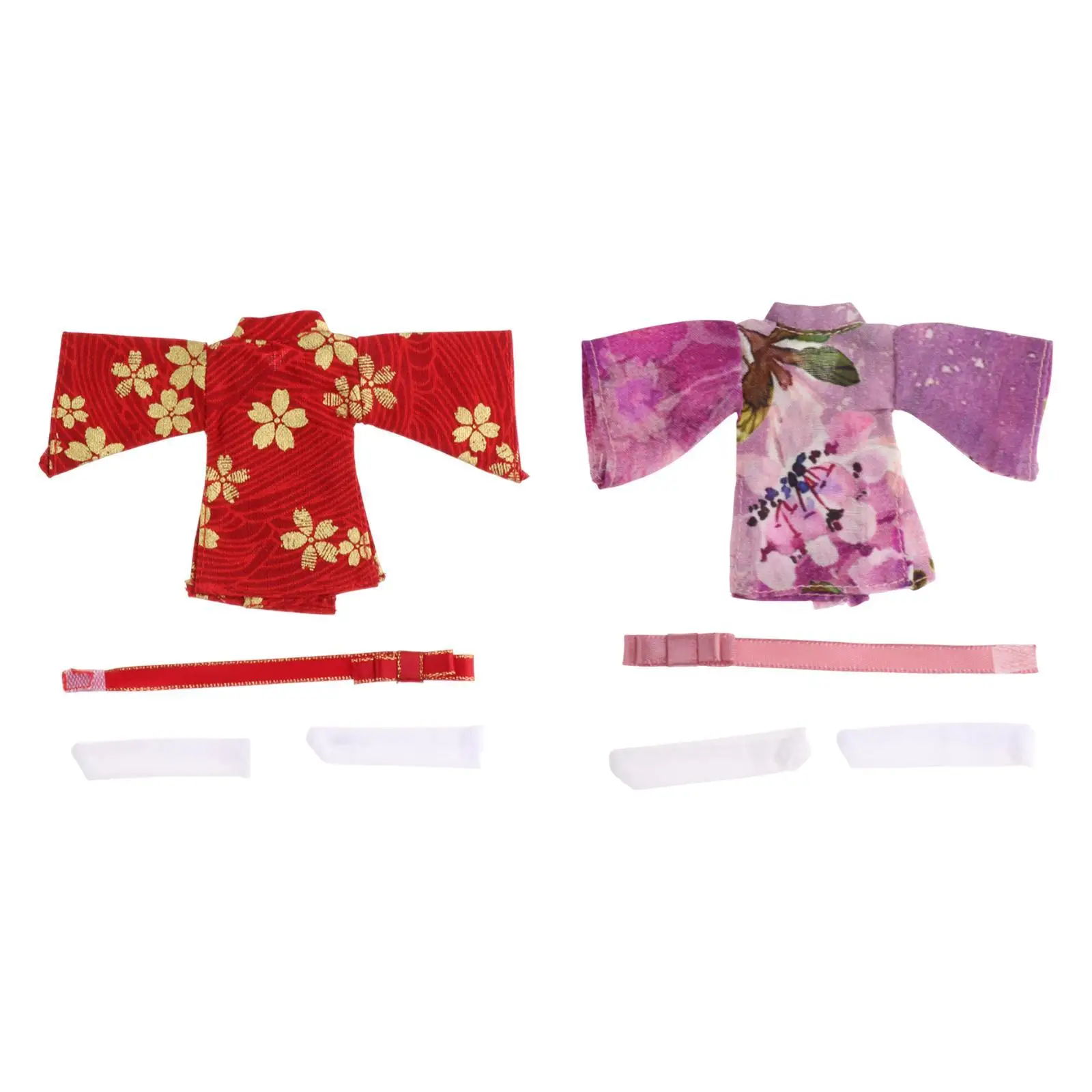 

1/12 Scale Female Kimono Clothes,Clothing Handmade Fashion Action Figure Clothes