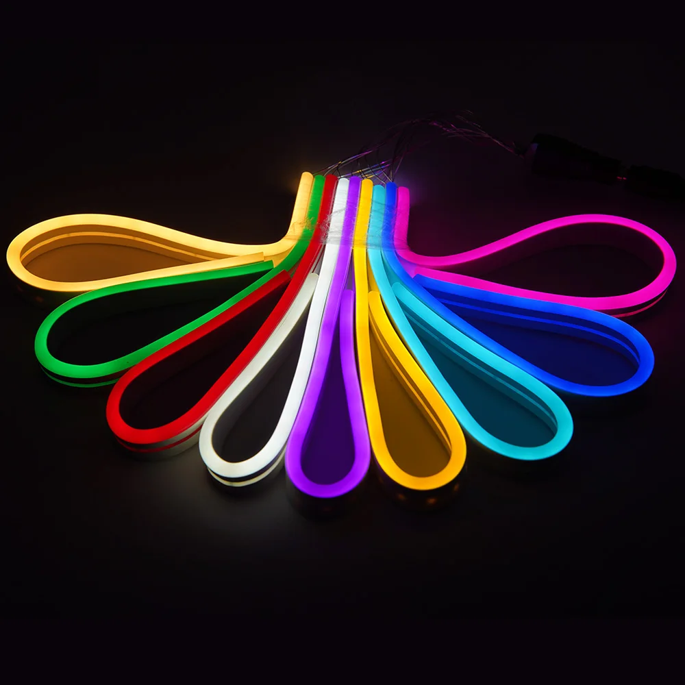 12V Led Strip Waterproof 2835 120Led/m Ribbon Led Neon Light Strip 12V IP67 White/Warm White Red Green Blue Pink Yellow Led Tape