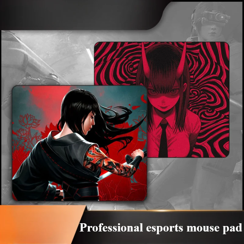 Grand tapis de souris de jeu en caoutchouc non ald, motif UNIS issant, tapis de bureau en polymères lisses, accessoires de jeu améliorés, Esports, bureau