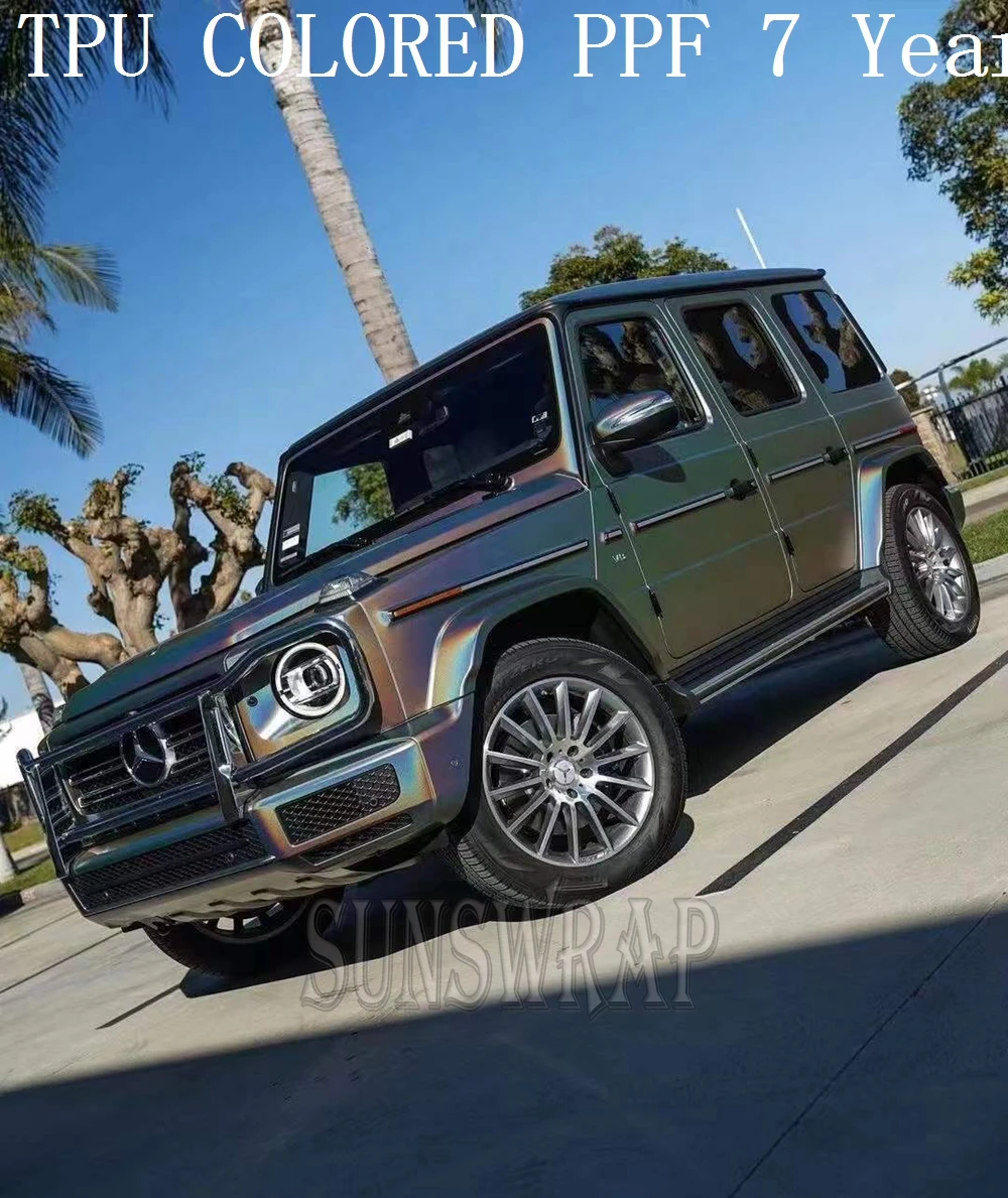 

Iridescent Cement Grey TPU PPF for Cyberpunk Style Car Wrap Color Change Protective Film for High-End Vehicles & Watercraft