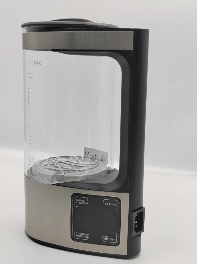 ماكينة تأين المياه القلوية ، زجاجة هيدروجين غنية ، قابس لنا وأوروبي ، قائمة إنجليزية ، من من من من من من من من من من من من من الخارج ، 2 لتر