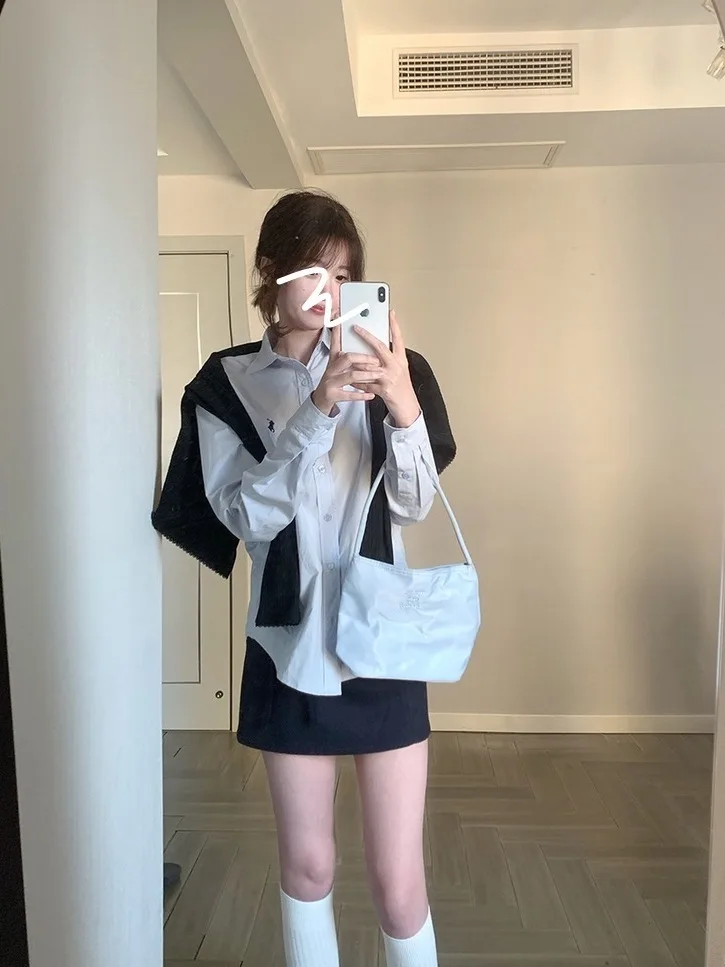 Faldas para mujer a rayas Trendix Borgoña ropa femenina mujeres minifalda empalmada seguridad Hotsweet pantalones a juego Trim contraste