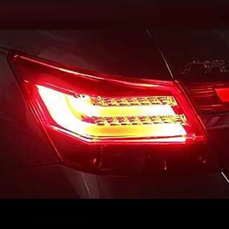 

Автомобильные задние фонари для Honda Accord 8TH светодиодный задний фонарь 2008-2013 Accord 8.5TH задний противотуманный тормозной сигнал поворота автомобильные аксессуары