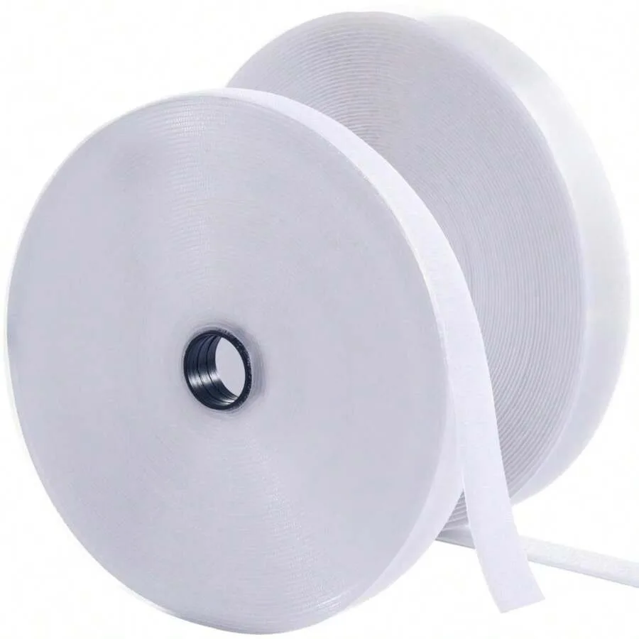 

72 FT X 1 Inch Strips With Adhesive For Fabric No Sew Stick On For Fabric Sticky Back For Clothes Curtains - Heavy Duty Double