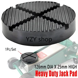 Car Lift Jack Stand Pads Black Rubber Slotted Floor Pad Frame Rail Adapter