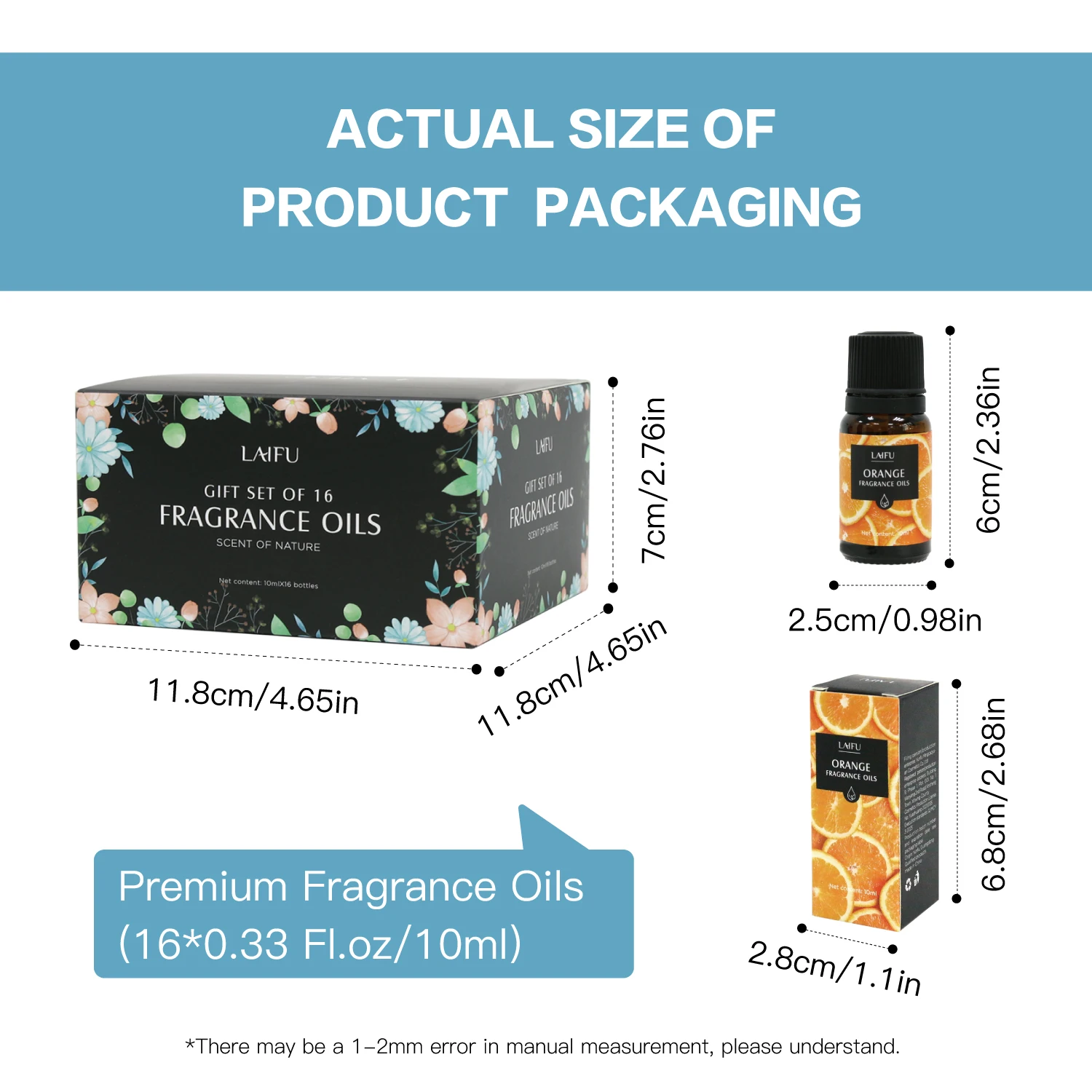 Essential Oils Set for Diffuser, Aromatherapy, Candle Making, Perfume, Home Fragrance, Humidifier, Ideal Gifts, Included Rosemar