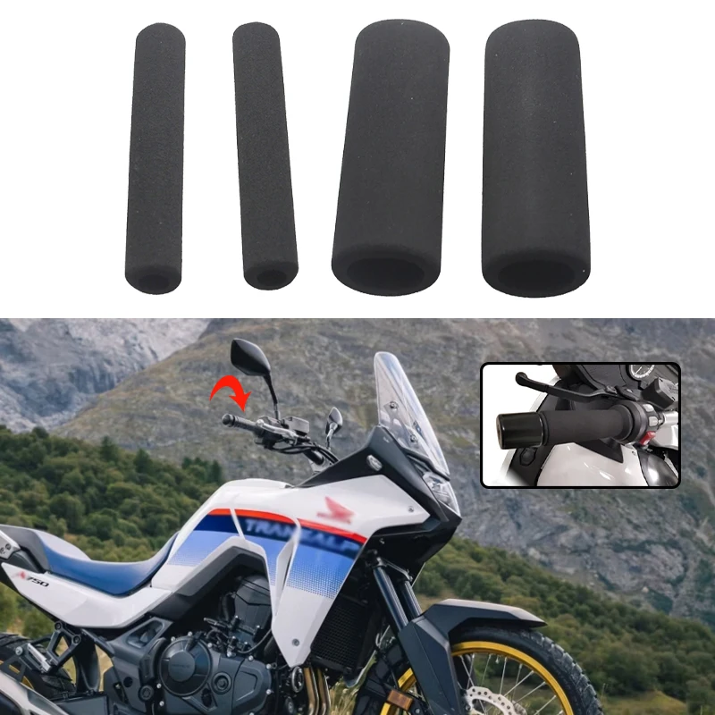 Untuk Honda XL 750 XL750 Transalp 750 xl750 2023 2024 sepeda motor Anti getaran menangani Bar busa kenyamanan Slip atas grip