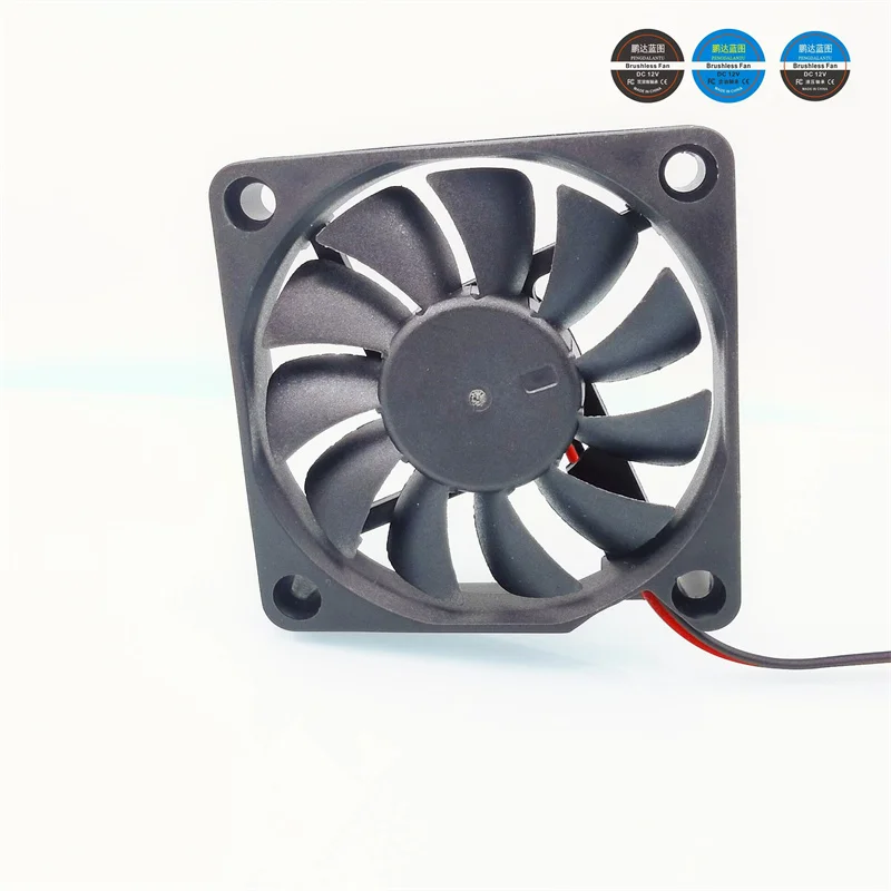 New DH6010 hydraulic bearing 6CM cm 60 * 60 * 11MM 12V 0.08A chassis cooling fan