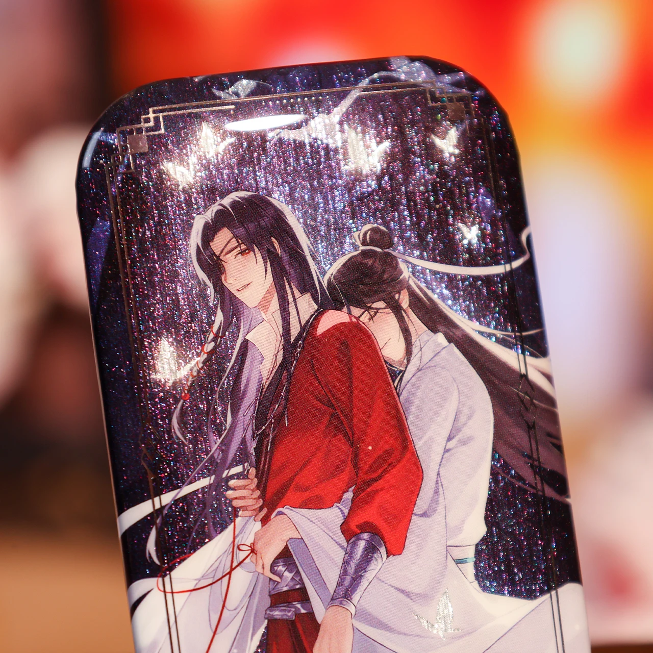 Anime Tian Guan Ci Fu/Heaven Official's Blessing Xie Lian Hua Cheng Cosplay New Year's eve series ambitus badge Game gift