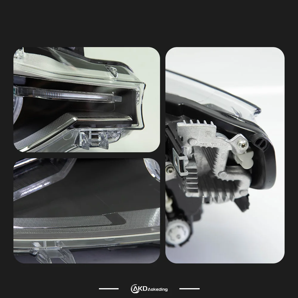 Auto Parts For 3 Series F30 Headlights 2013-2019 F31 F35 320i latest Styling LED DRL Dual Projector Car Accesorios Modified