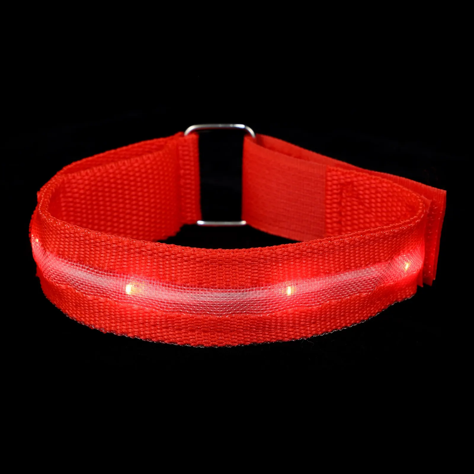 

Светящийся LED-браслет (1 шт.) с регулировкой для ночного бега, велоспорта, выгула собак, альпинизма и активного отдыха на природе