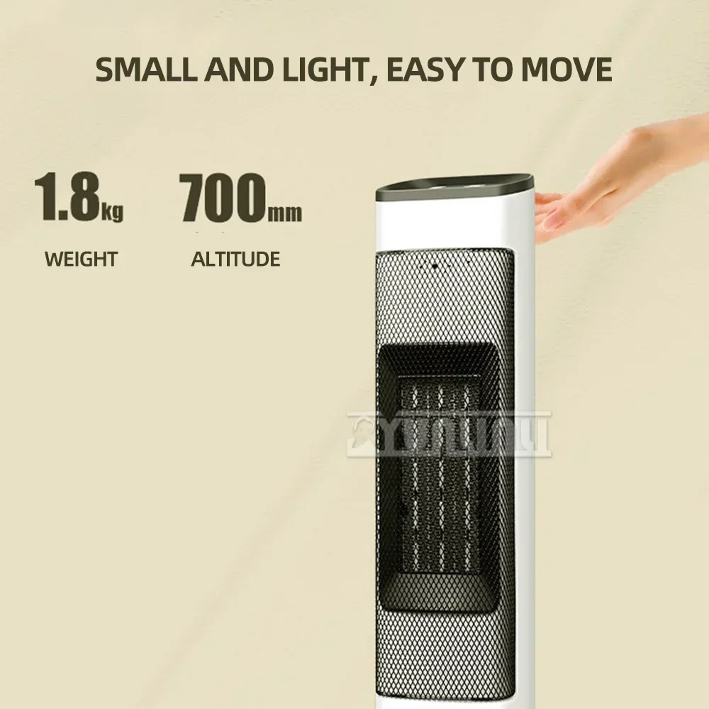 2000W Pionowy grzejnik dmuchawy ciepłego powietrza Ogrzewanie elektryczne do użytku domowego Urządzenia energooszczędne