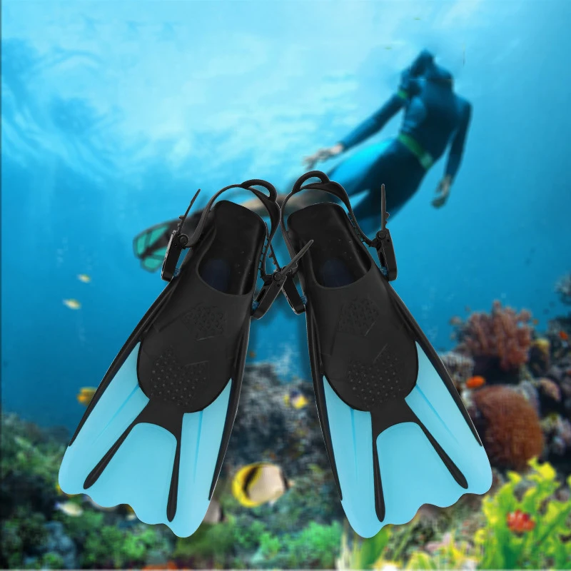 

New professional diving flippers Silicone Adjustable Swimming Fins Diving Swimming Aid Snorkeling Gear Water Sports Goods