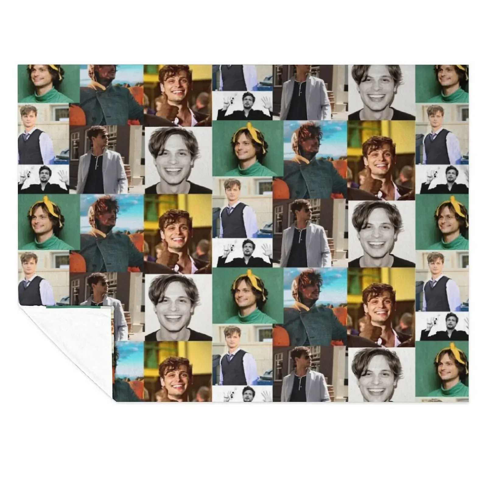 

Matthew Grey Gubler Throw Blanket cosplay anime manga Nap for sofa Blankets