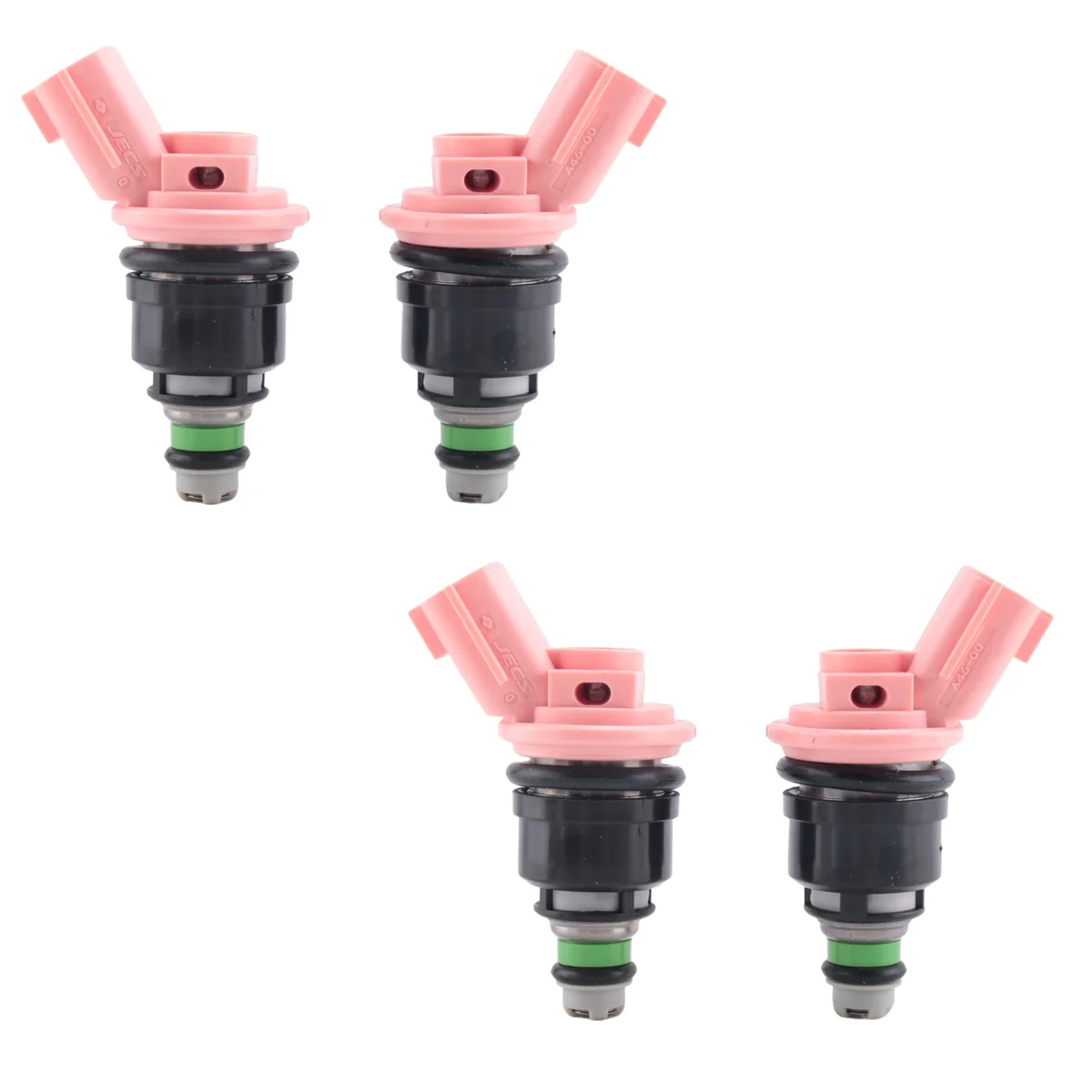 4PCS New Fuel Injector Nozzle 16600-57Y01 for 1991-1999 Nissan Sentra 200SX NX 1.6L L4 GA16DE Engine