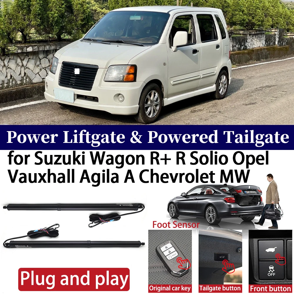 

for Suzuki Wagon R+ R Solio Opel Vauxhall Agila A Chevrolet MW Car Power Liftgate Automatic One-Click Powered Tailgate Strut