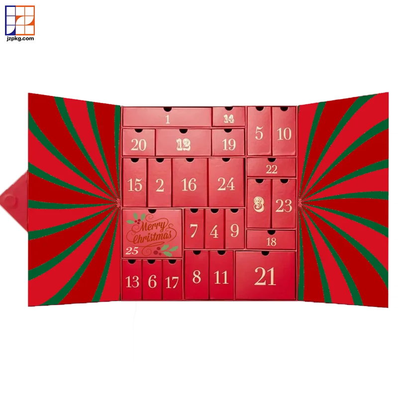 Customized queryBeauty Advent Calendar Custom Empty Calendar Box 24 25 Days Christmas Advent Calendar Box Makeup Gift Box Packag