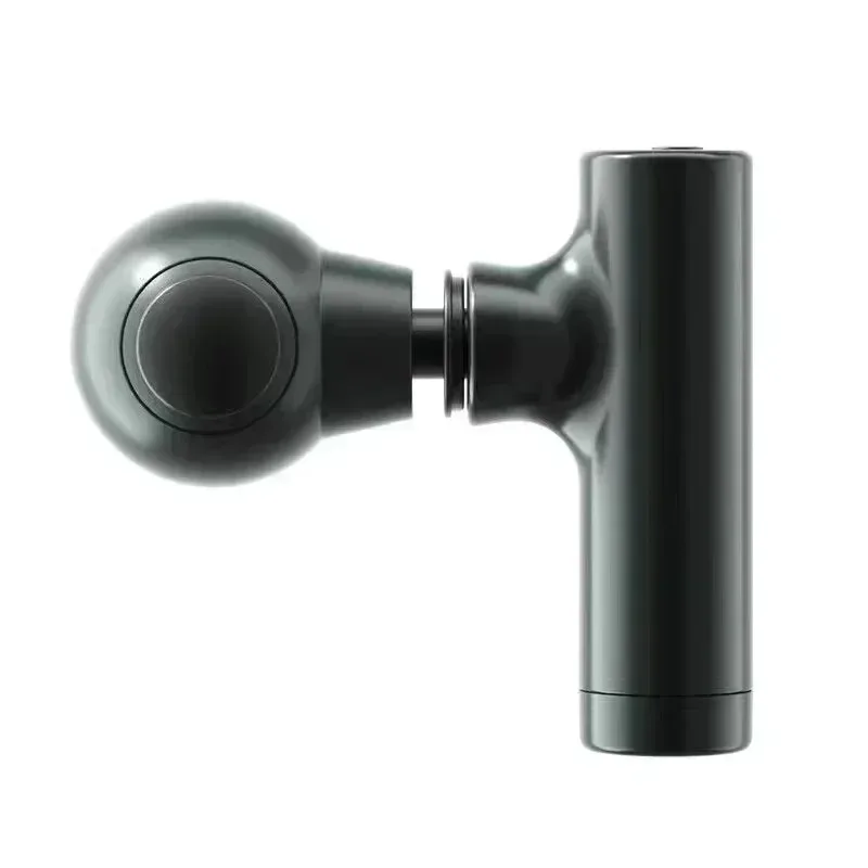 มินินวดนวดหน้าจอ LCD 6 หัวปืนกล้ามเนื้อนวดแบบพกพาไฟฟ้า Fascia ปืนสําหรับคอเท้า Body Fascia ปืน