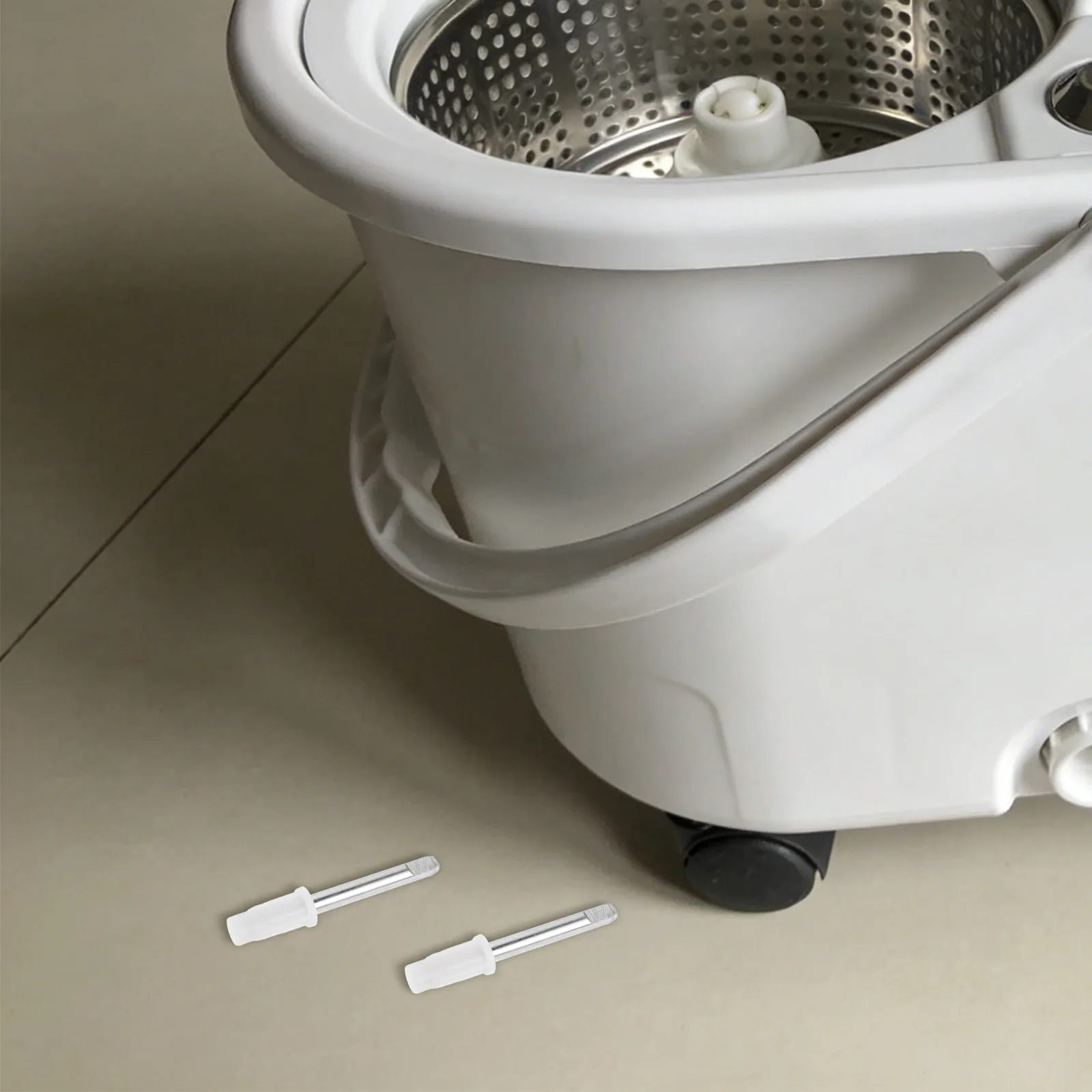 3Pcs Rotating Mop Bucket Spin Shaft Replacement Repair Parts High Precision Bearing Pivot Shaft for Household Commercial