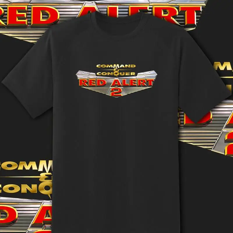 Command And Conquer 2 Red Alert Retro Arcade Game Video T-Shirt Schneller Versand