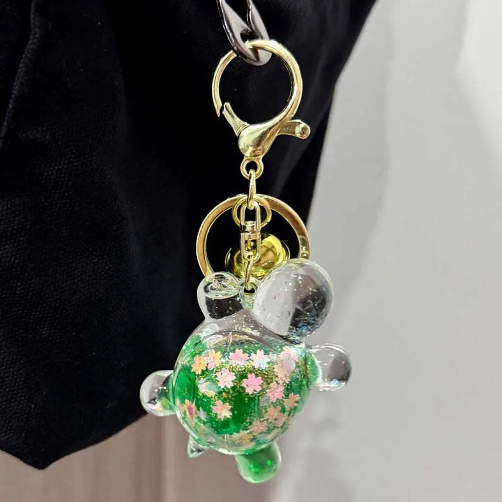 

Statue Shiny Candy Color Turtle Collection Kawaii Cartoon Turtle Mini Turtle Turtle Keychain Car Key Ring