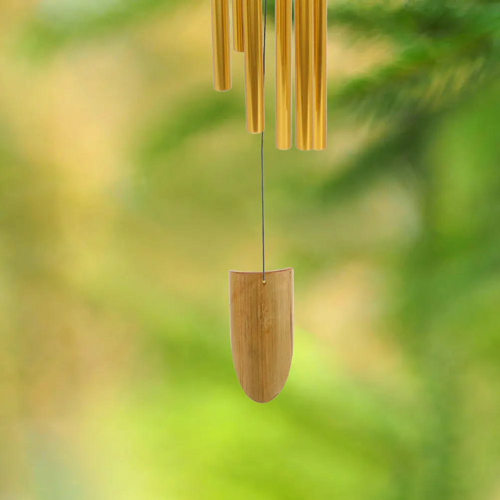 

1 set 1 Set Of Bamboo Tubes Diy Material For Home Garden Decoration Sturdy Wind Chime Making Kit Bamboo Wind Chime Accessories