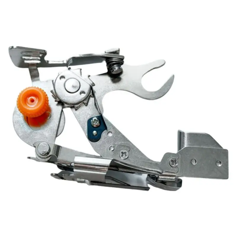[Y39A]Sew Ruffler Presser Foot Universal Attachment for Sewing Machines Space Pleats and Gathers Light to Medium Fabrics