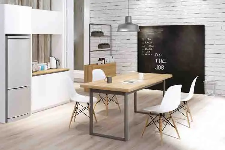 struttura in acciaio e legno