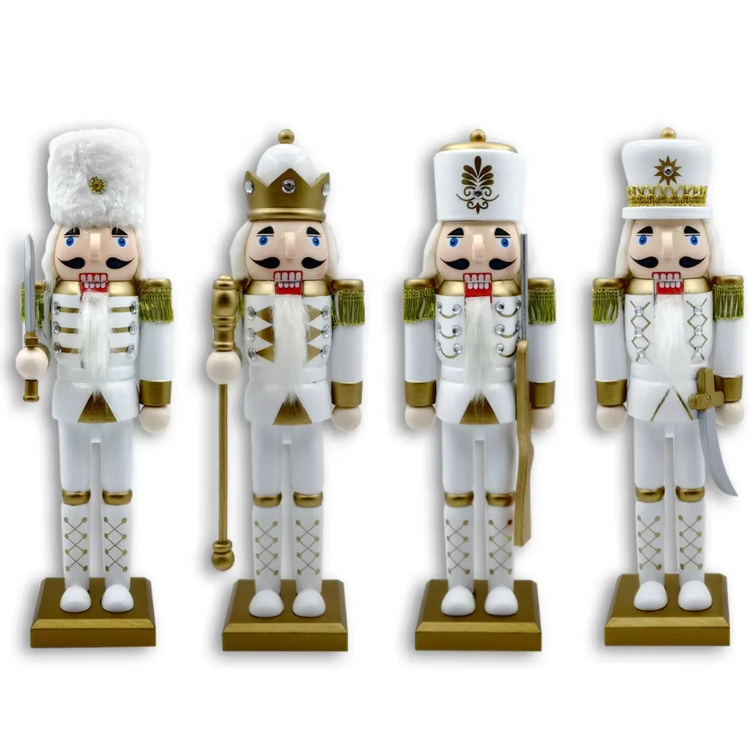 

Handmade Nutcracker Christmas Resin For gift decorations for holiday parties