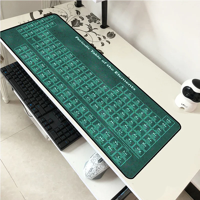 table of the elements mouse pad HD print pad to mousepad gaming padmouse gamer to laptop 800x300x3mm High quality mouse mat