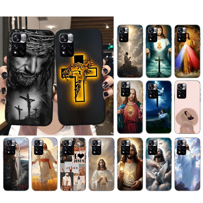 

Jesus Christ Phone Case For Xiaomi Redmi note 13 12 Pro 11S 11 10 Pro 10S 12S Redmi 10 9C 13C