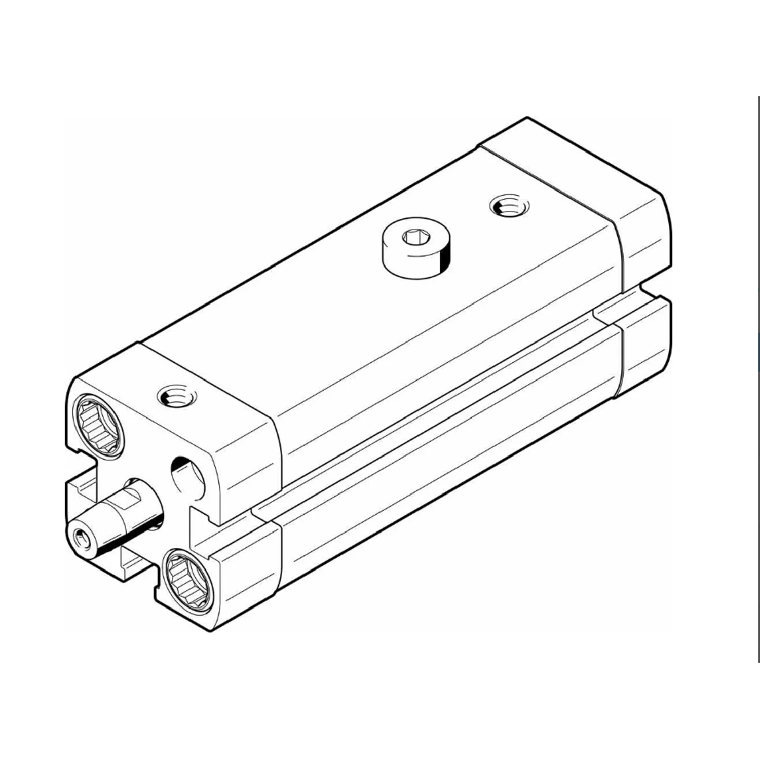 FESTO CLR-12-20-R-P-A 535433 Swing Clamp Cylinder New