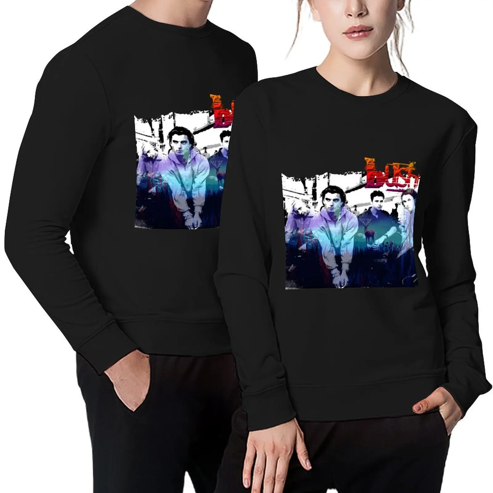 

Painting Bush Band My Favorite People Pullover mens designer clothes men clothes men's sweat-shirt men wear autumn sweatshirt
