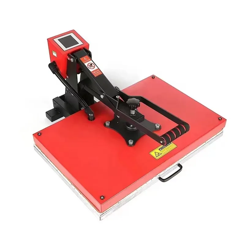 パネルホットプレス 15.7 "X23.6" フラットパネルアイロン機 T シャツ印刷機半自動熱転写印刷機